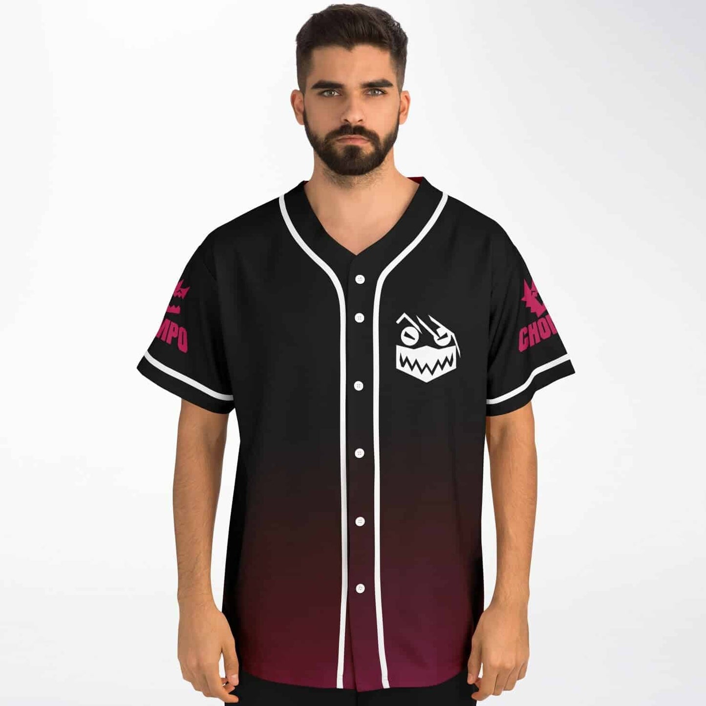 Tokyo Machine Black Hot Cartoon Monster Rave Baseball Jersey