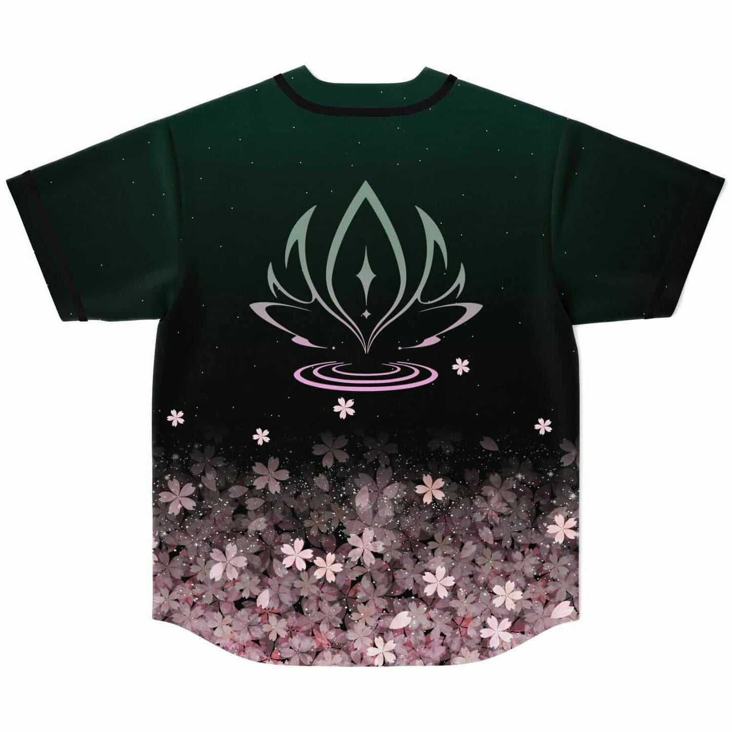 Dark Green Rave Baseball Jersey