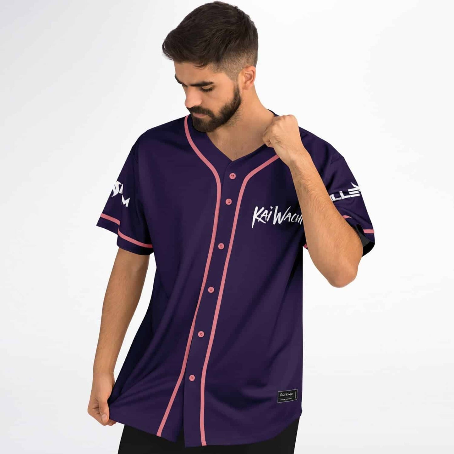 Kai Wachi Deep Purple Rave Baseball Jersey