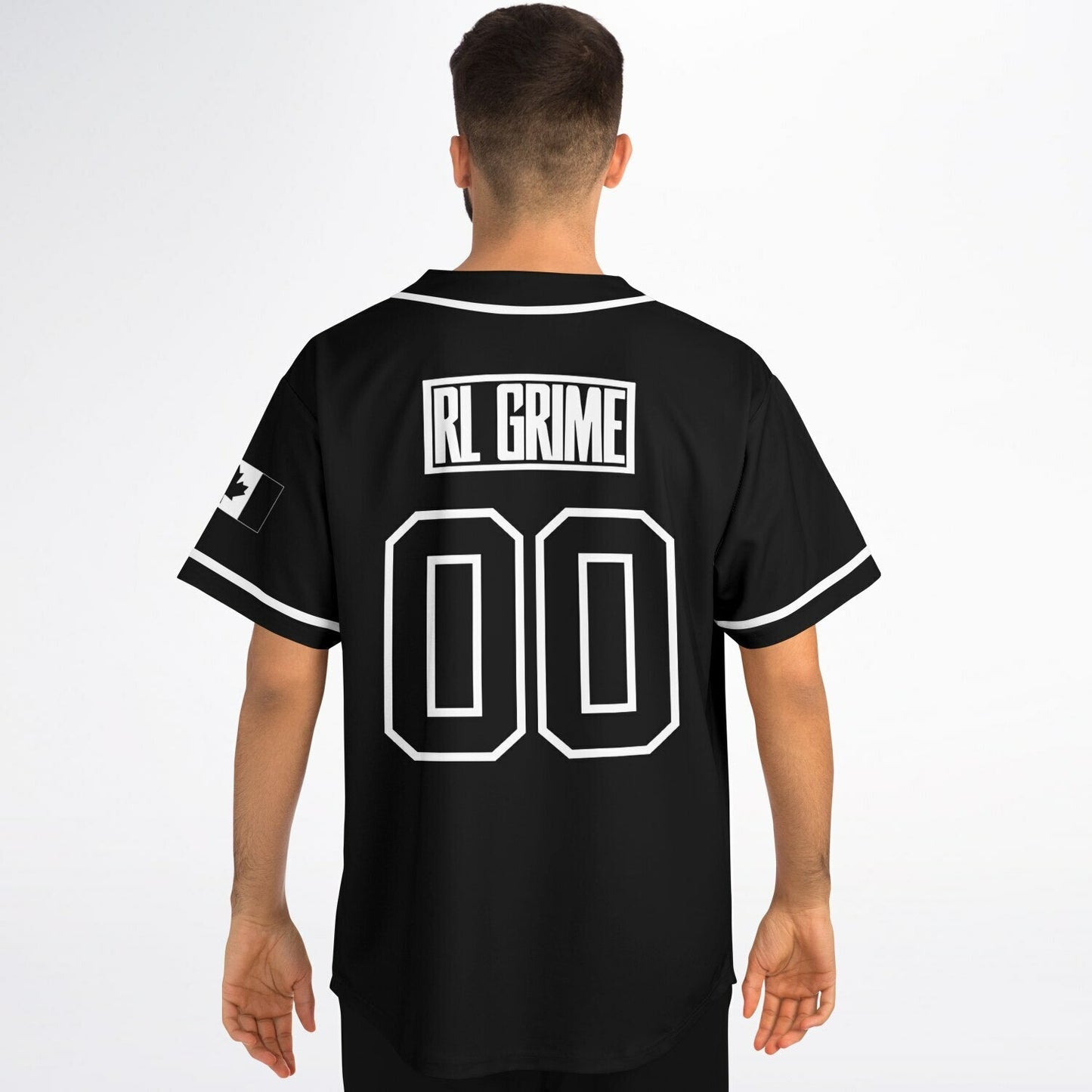 RL Grime Black Clean Sports Rave Baseball Jersey