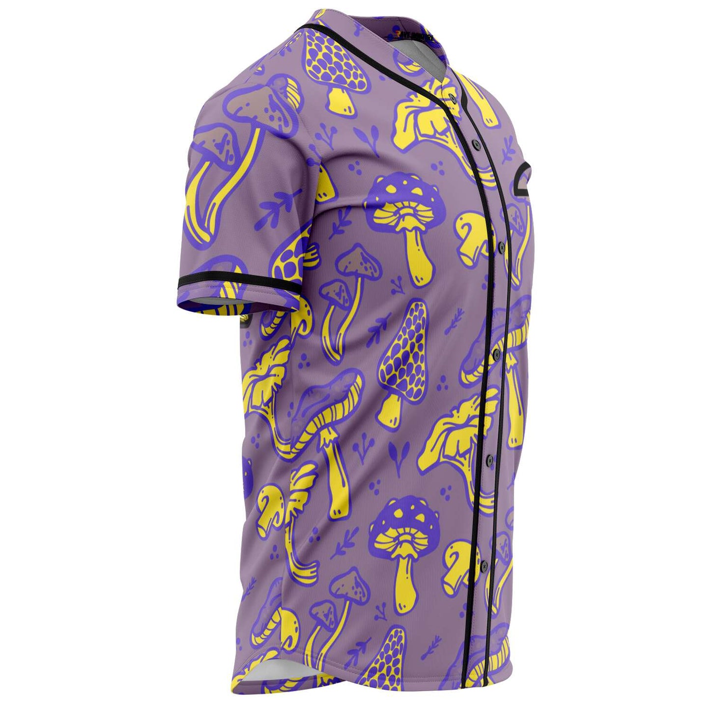 Infected Mushroom Lavender Psychedelic Mushrooms Rave Baseball Jersey