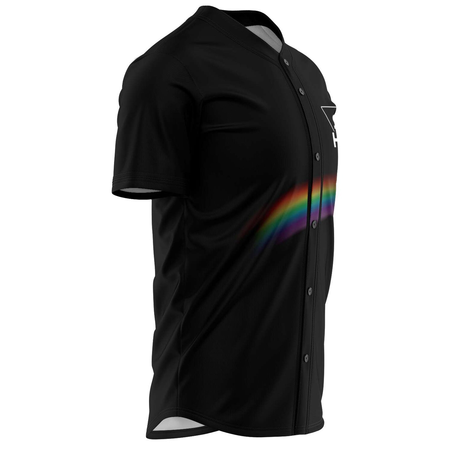 San Holo Black Rainbow Light Rave Baseball Jersey