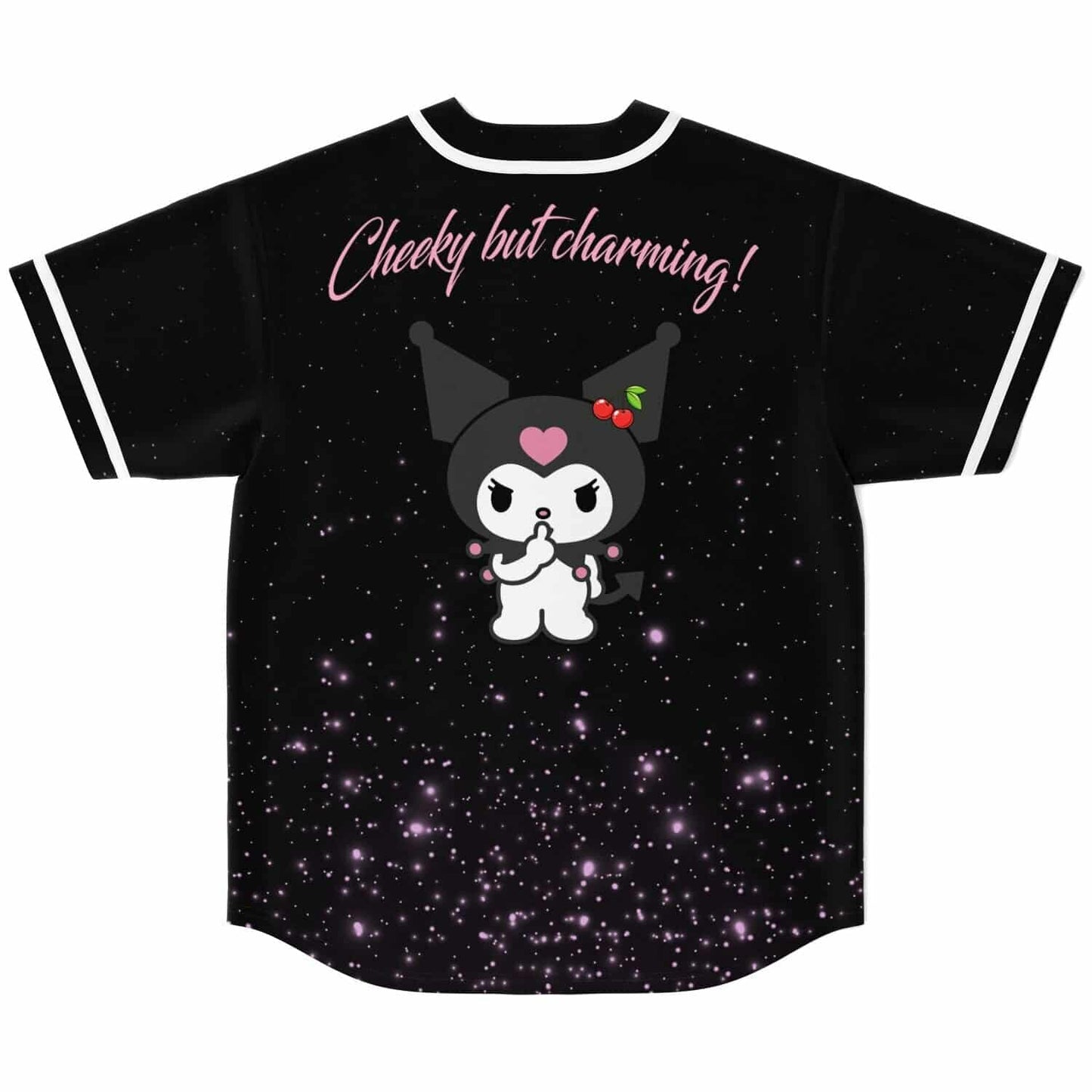 Black Kuromi Rave Baseball Jersey