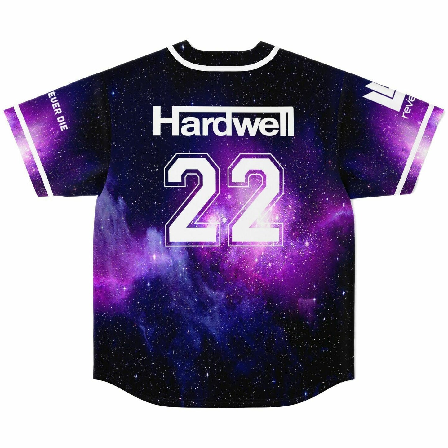 Hardwell Purple Magenta Outer Space Rave Baseball Jersey