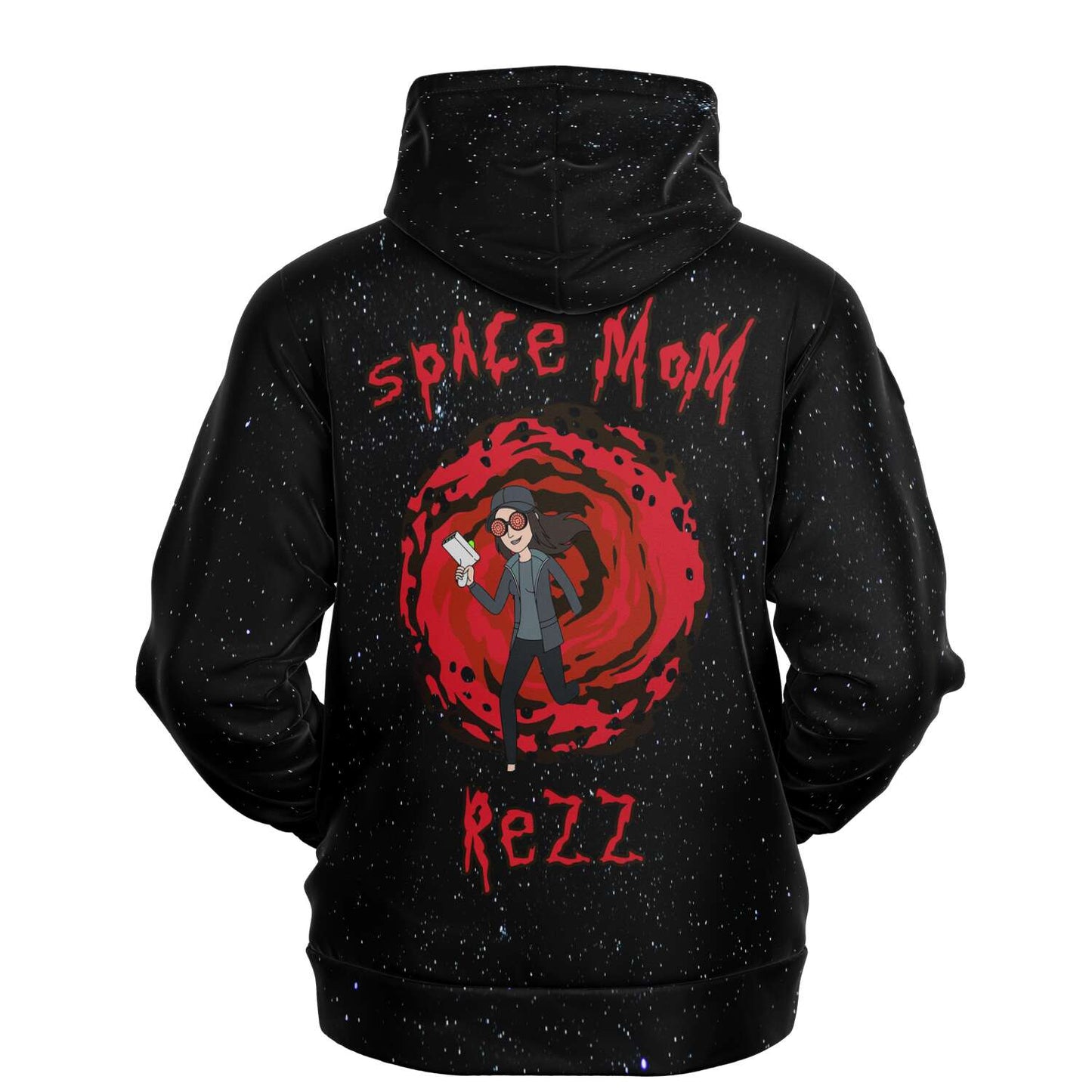 REZZ Space Mom Galaxy Rave Hoodie