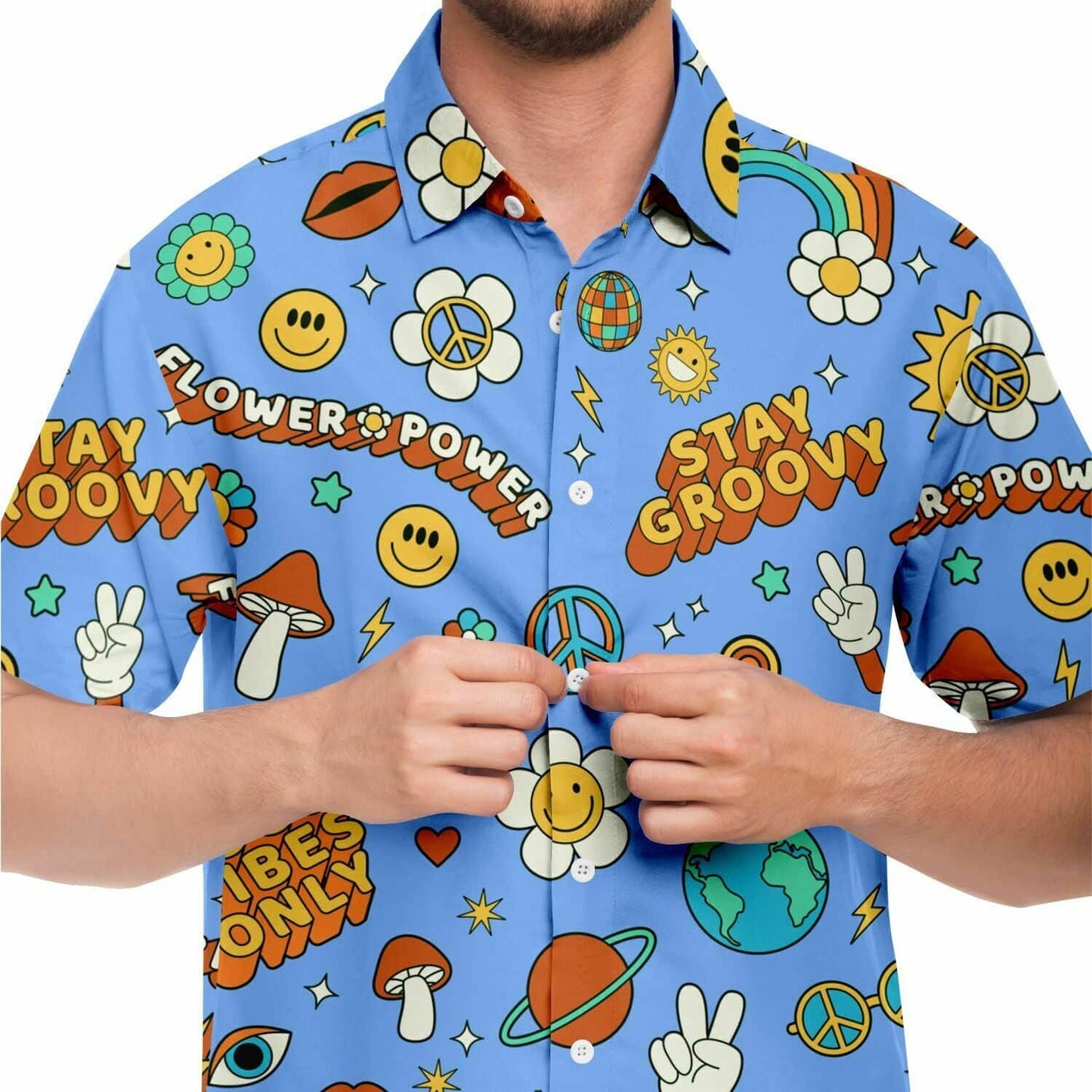 Stay Groovy Buttons up