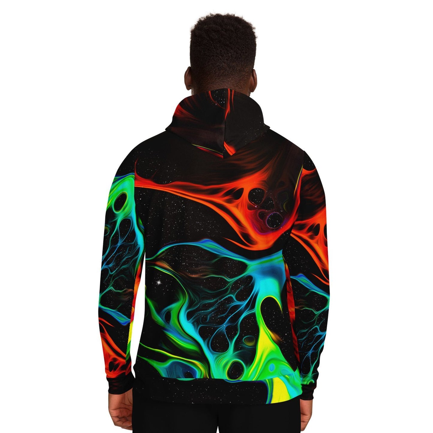 GRiZ Script Liquid Paint Rave Hoodie