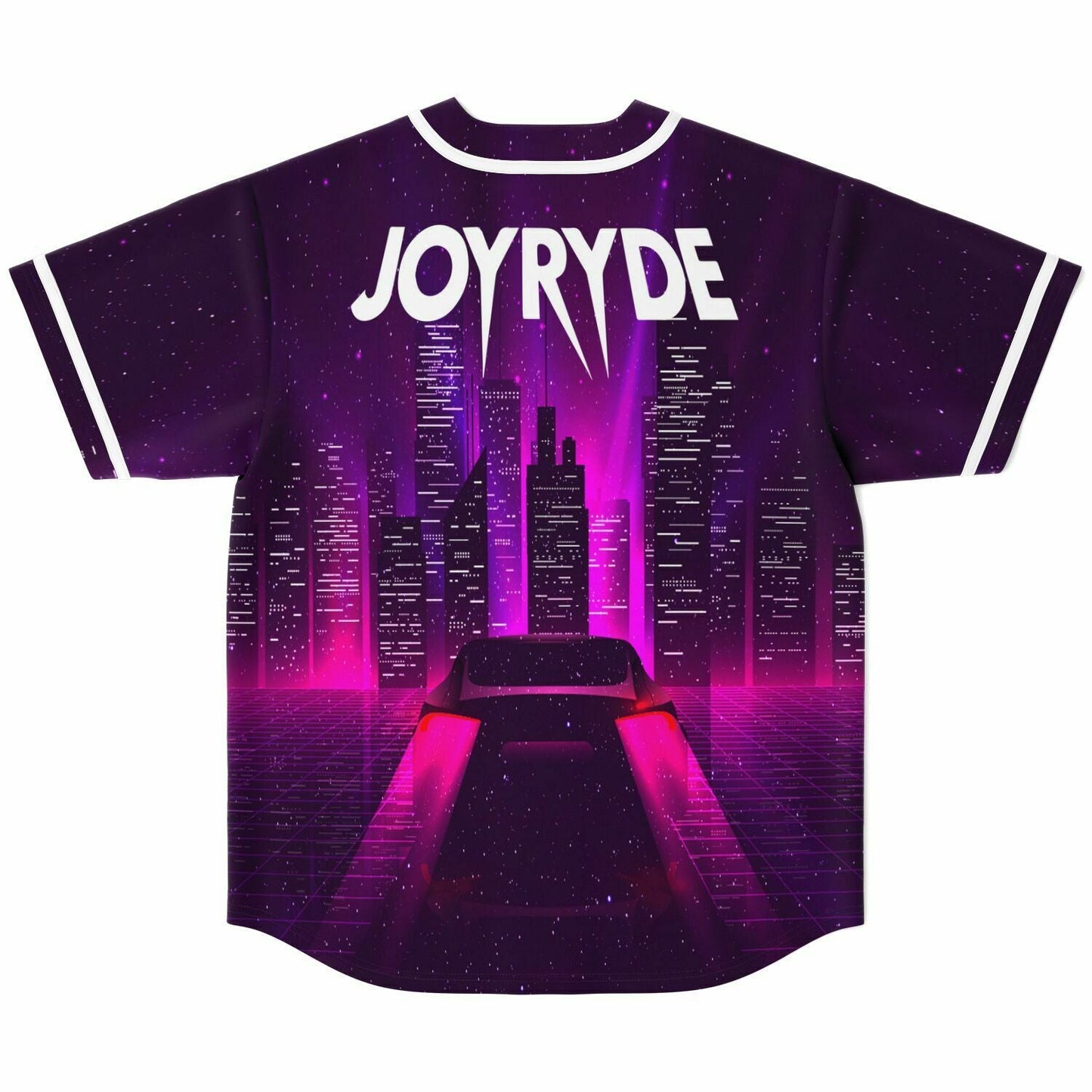 JOYRYDE Black Plain Rave Baseball Jersey