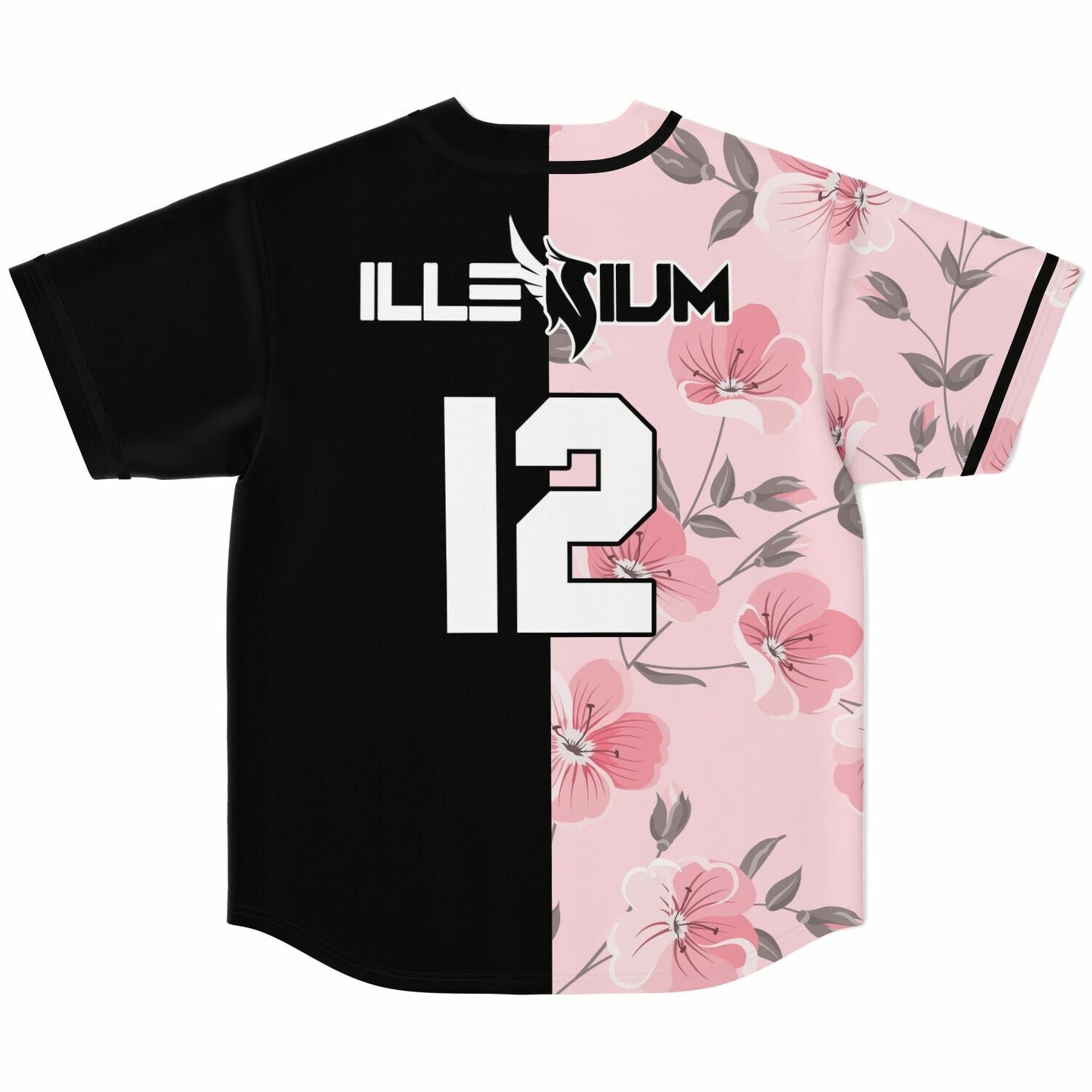 Illenium Pink Cherry Rave Baseball Jersey