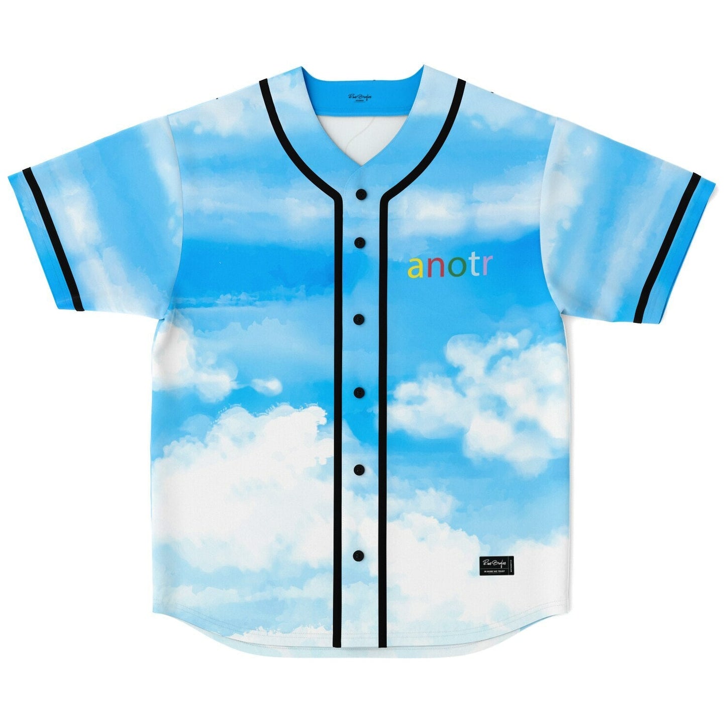 ANOTR Sky Blue Bright Rave Baseball Jersey
