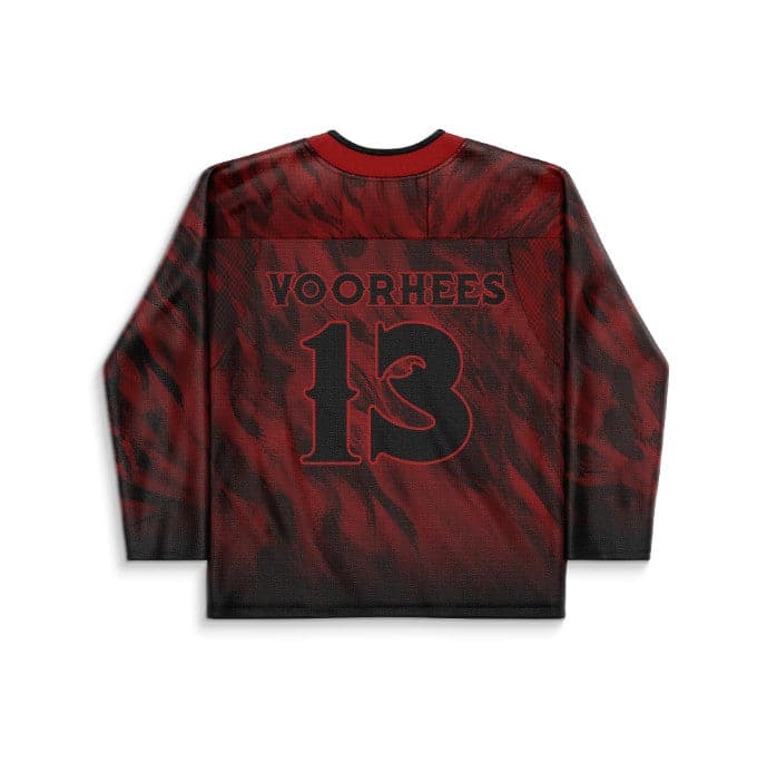 Dark Red Horror Hockey Rave Hockey Jersey