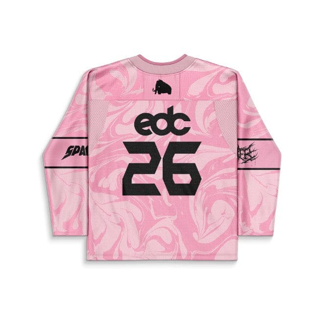 Subtronics Pink Light One Eyed Rave Hockey Jersey