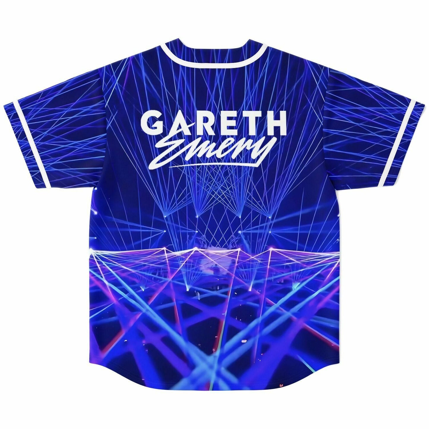 Gareth Emery Royal Blue Concert Laser Rave Baseball Jersey