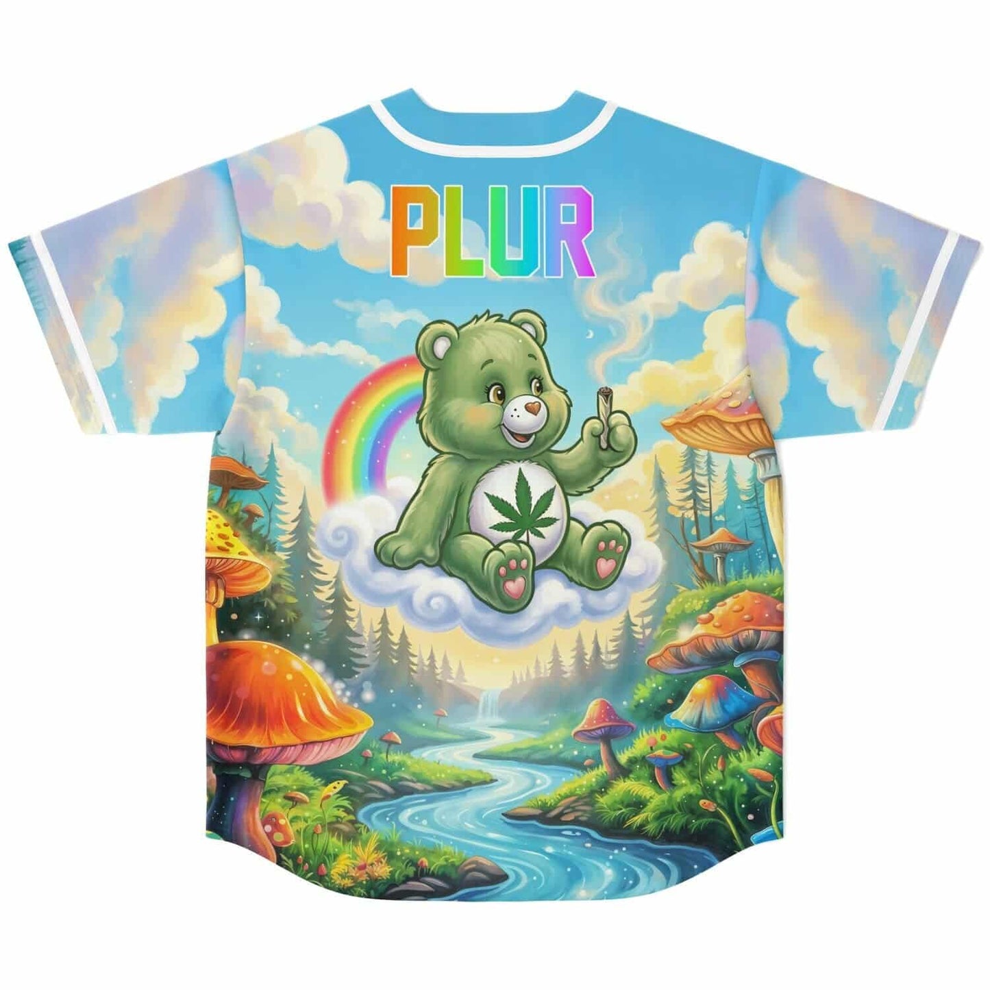 Plur carebear Baseball Jersey