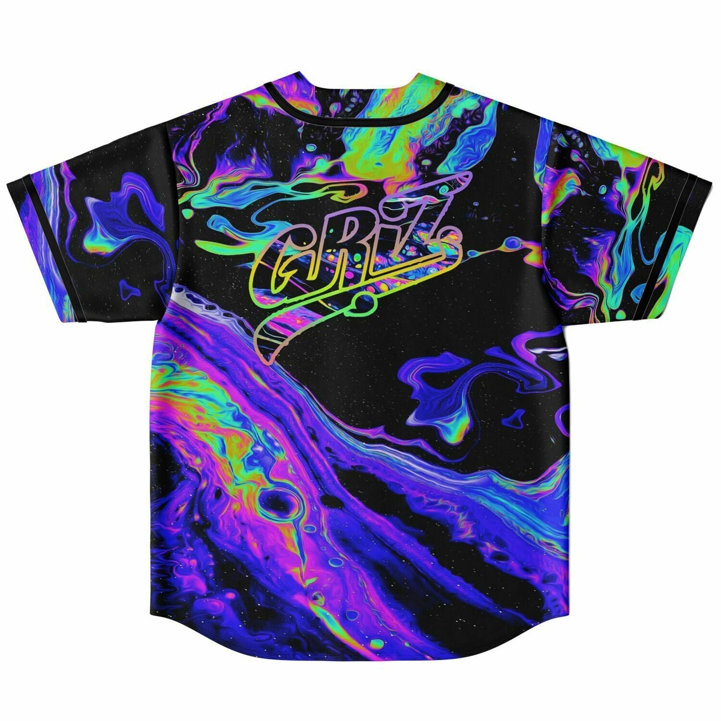GRiZ Tie-Dye Galaxy Reversible Baseball Jersey