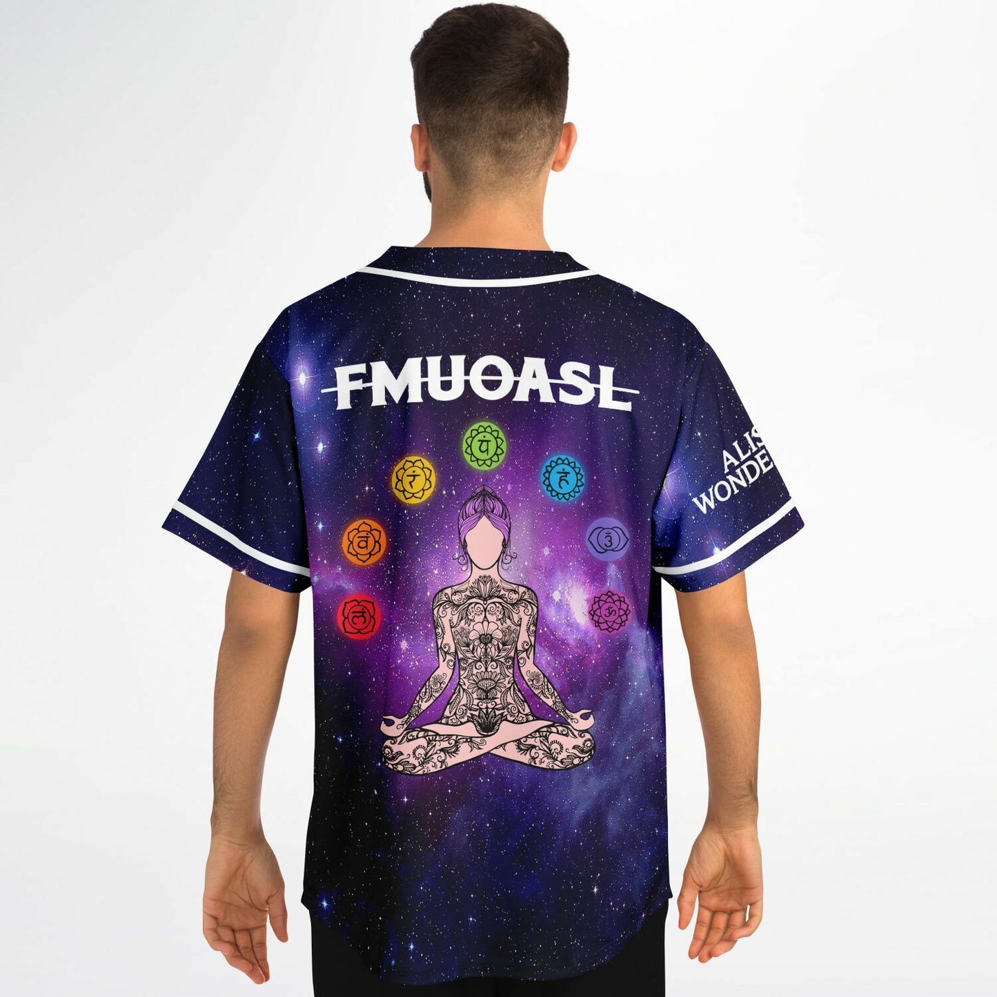 Alison Wonderland Deep Purple Space Rave Baseball Jersey