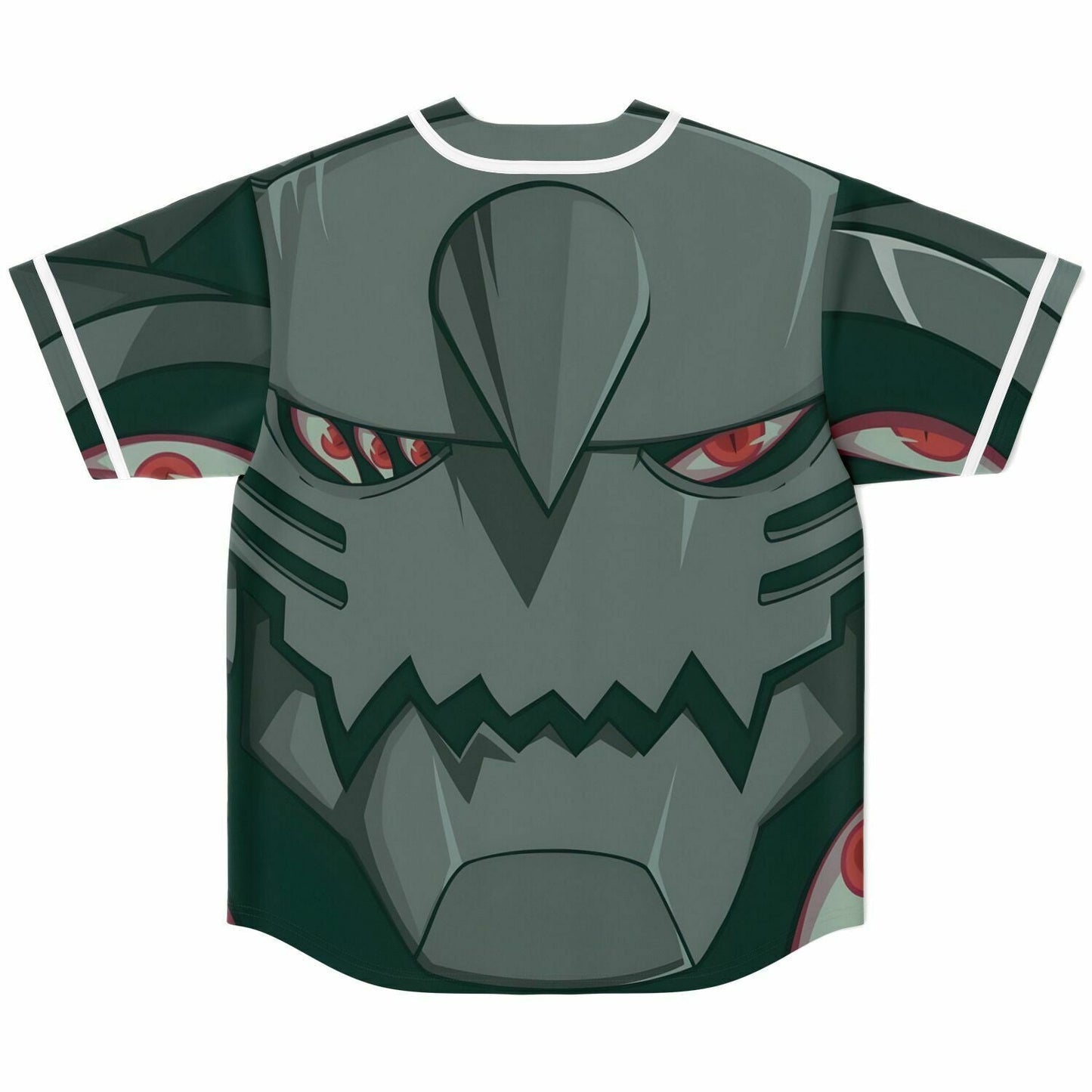 Black Grey White Alchemy Rave Baseball Jersey