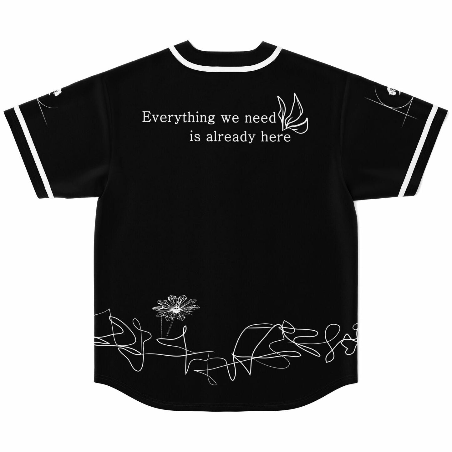 Porter Robinson Black Delicate White Rave Baseball Jersey