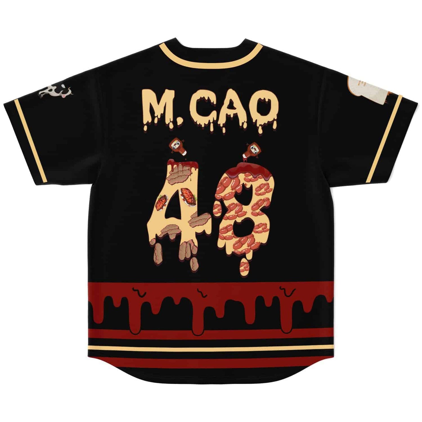 Galantis Black Melting Rave Baseball Jersey