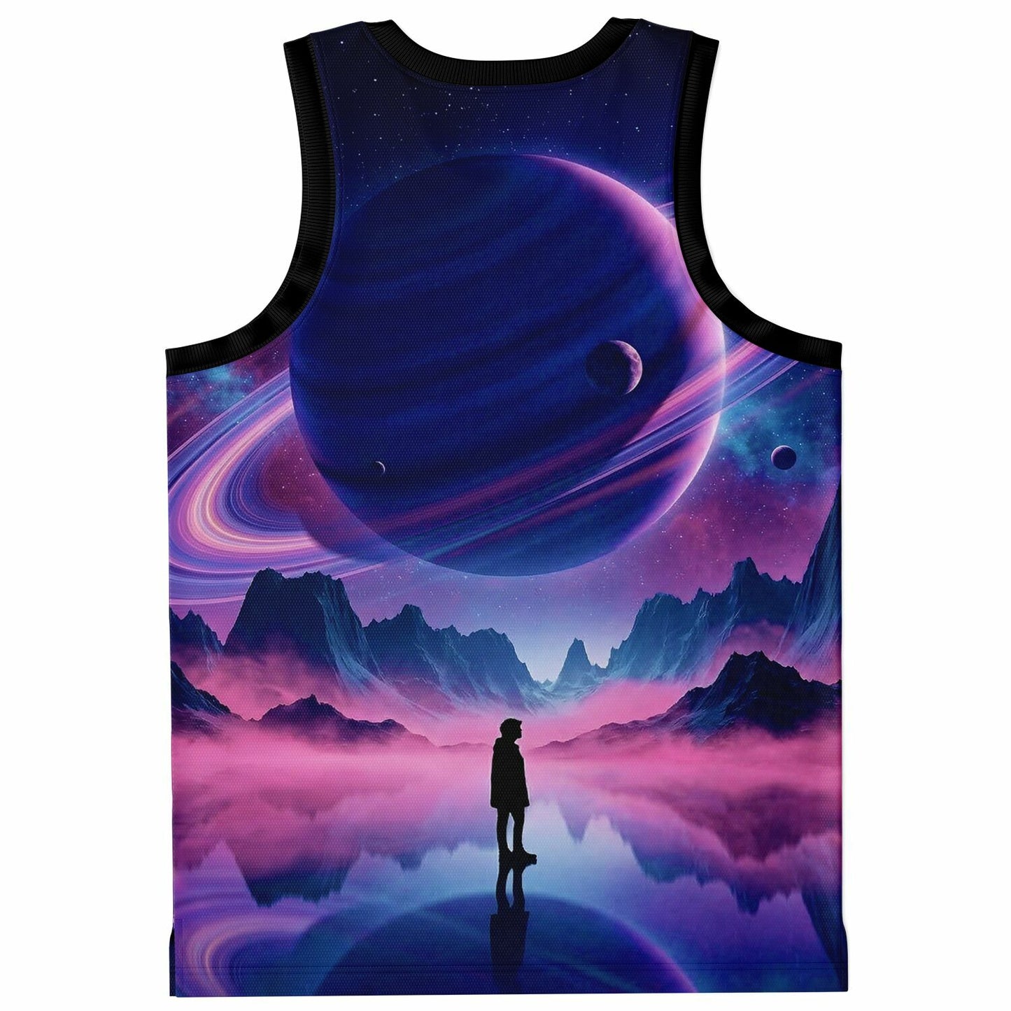 Deep Purple Giant Ringed Rave Basketball Jersey