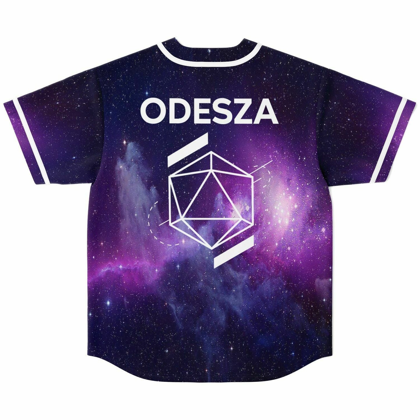 ODESZA Deep Purple Cosmic Galaxy Rave Baseball Jersey