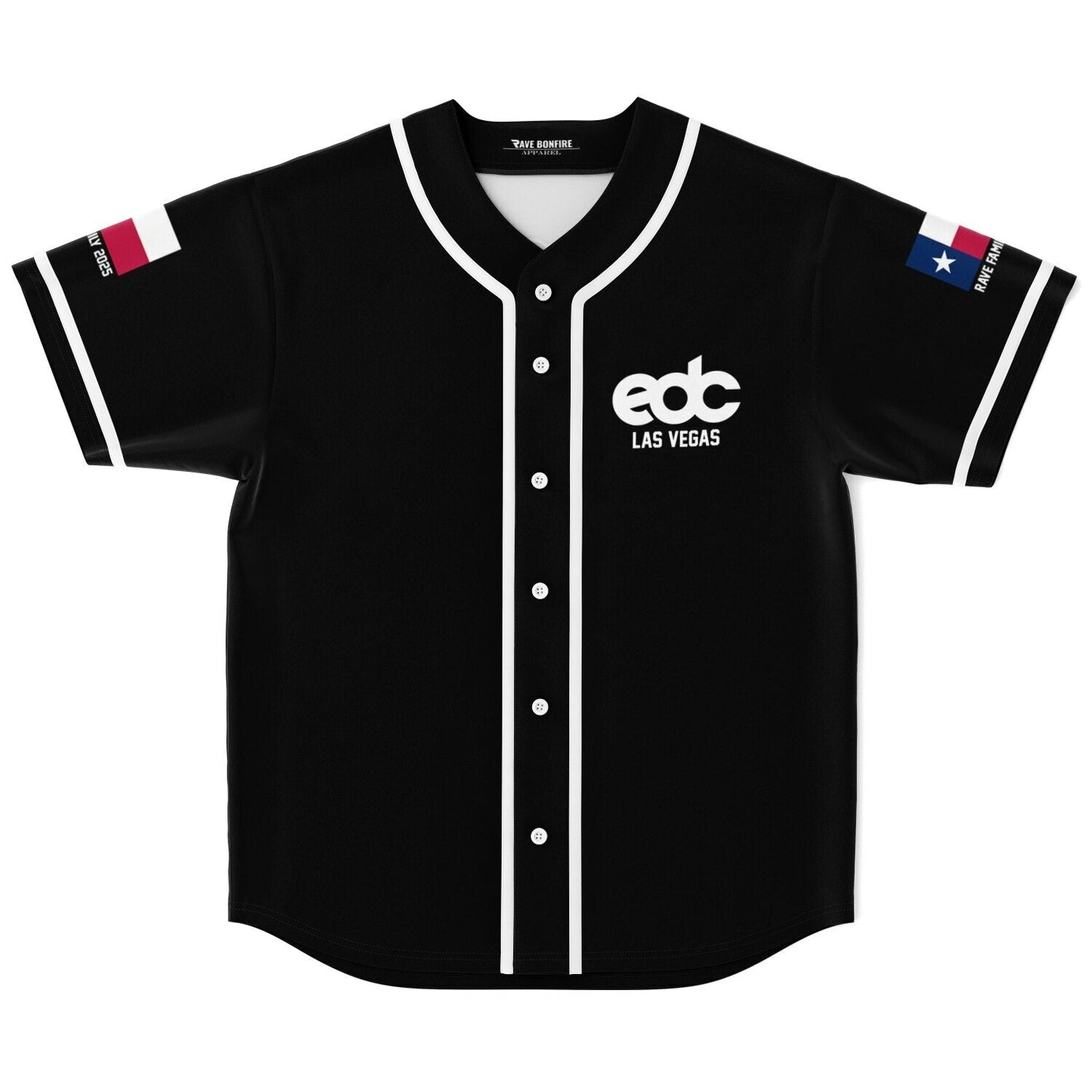 Gesaffelstein Black Shows White Rave Baseball Jersey