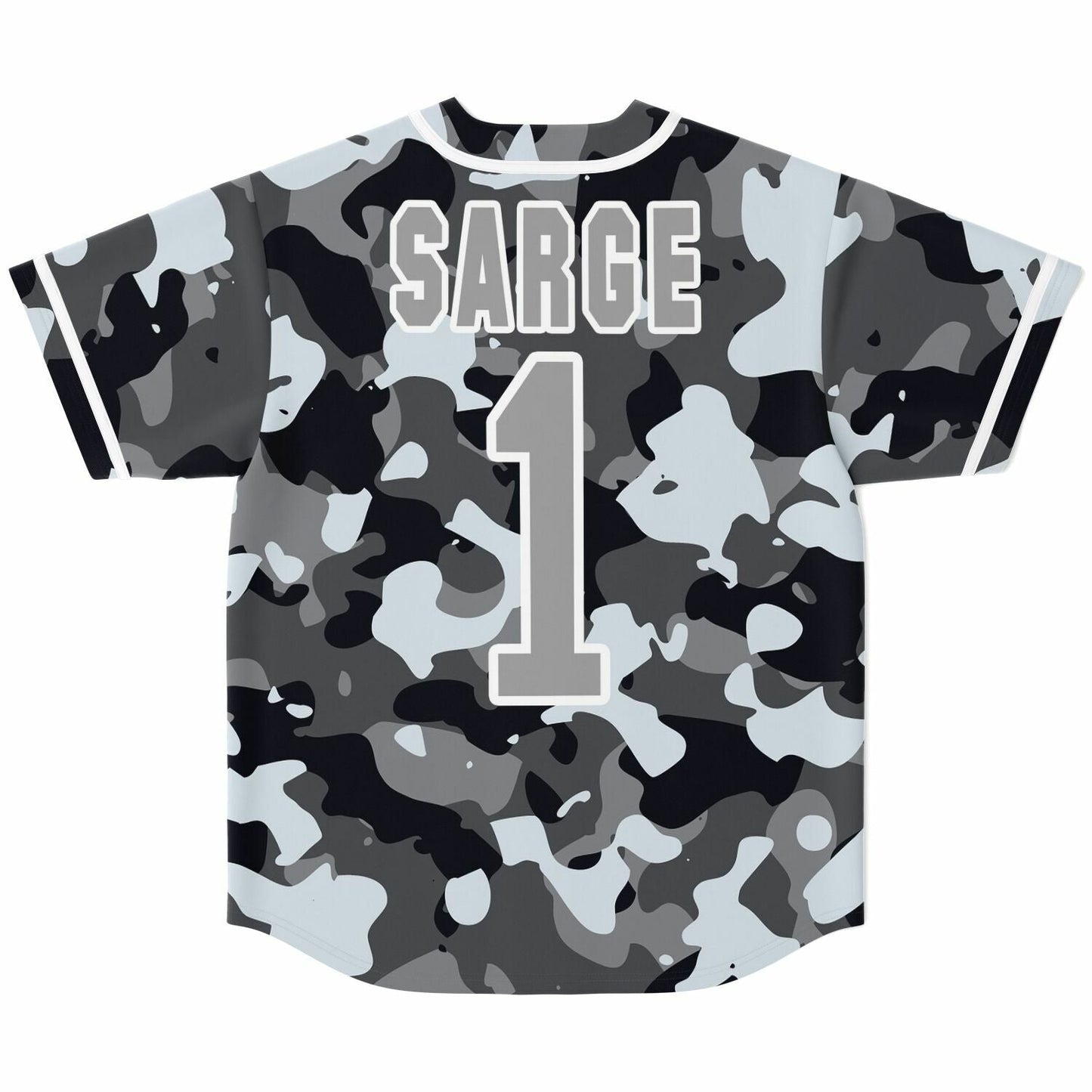 Grey Urban Rave Baseball Jersey