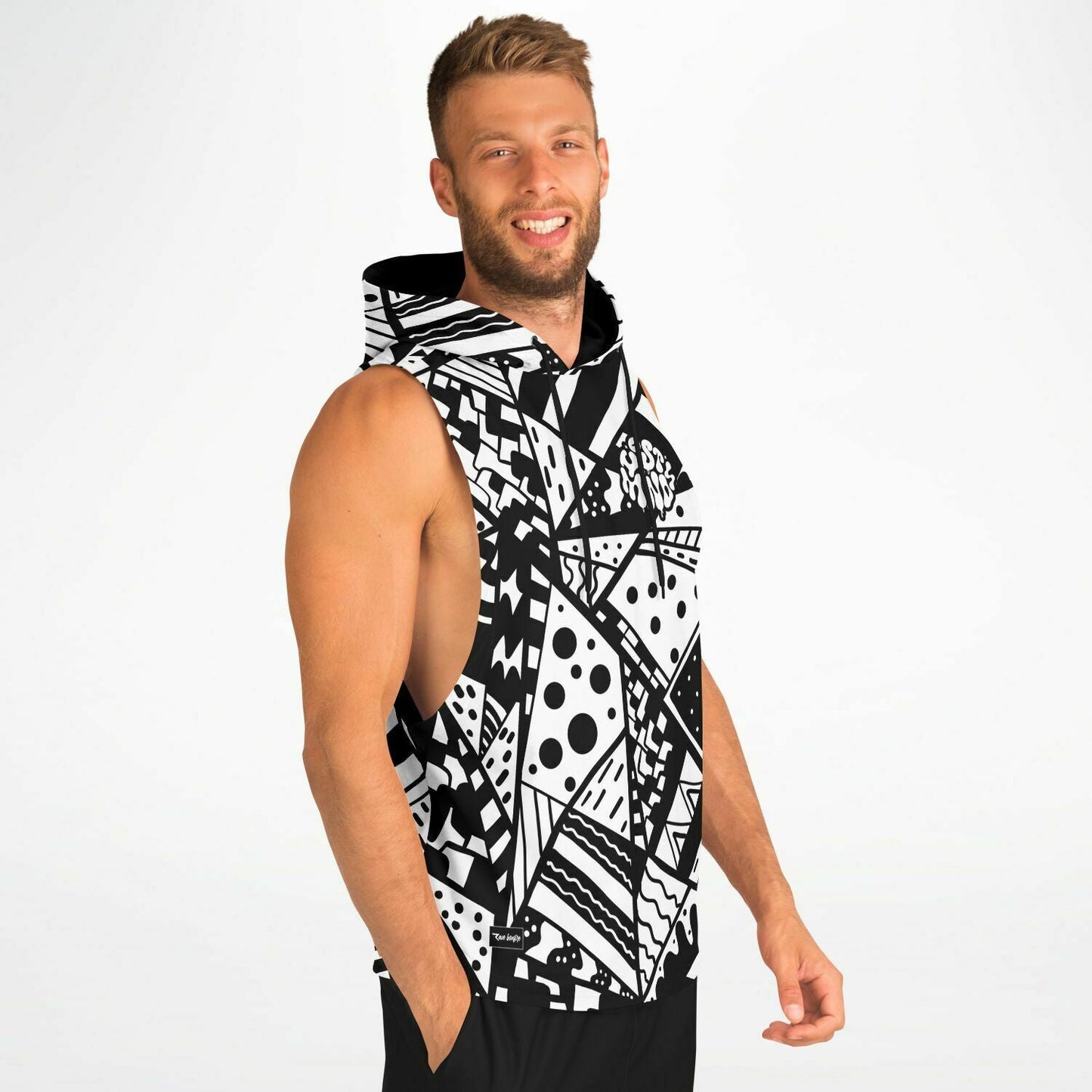Lost minds Sleeveless hoodie