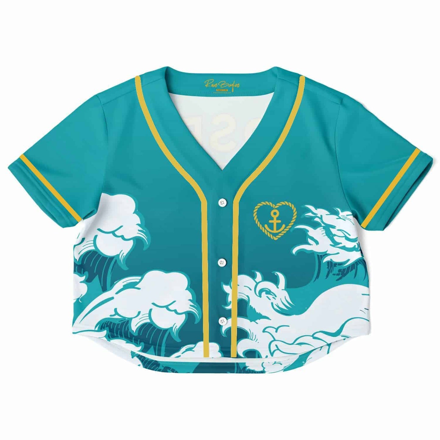 Amanda custom cropped Baseball Jersey