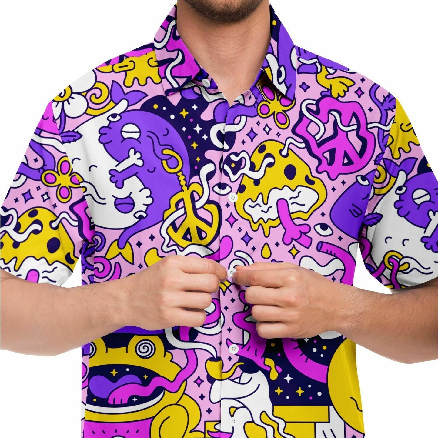 Trippy Buttons up