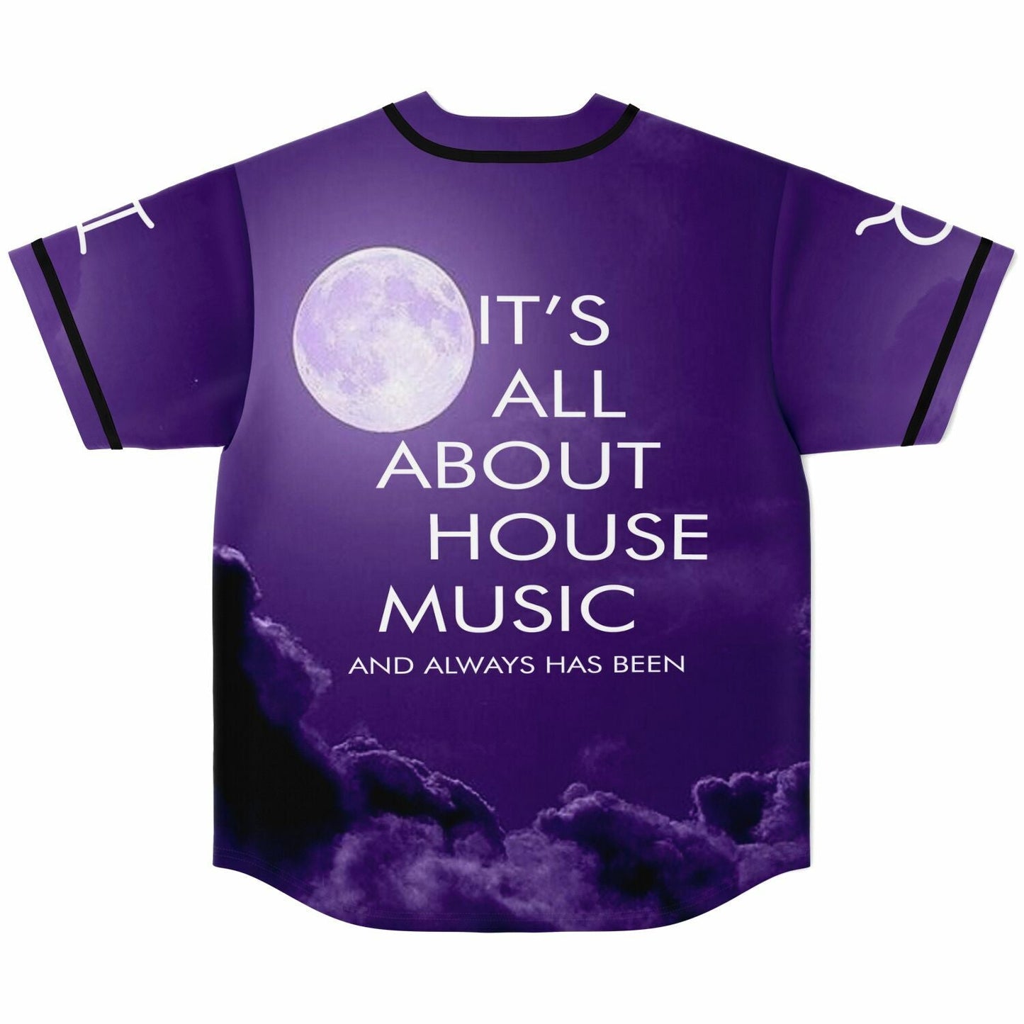 Gem & Tauri Purple Night Sky Rave Baseball Jersey