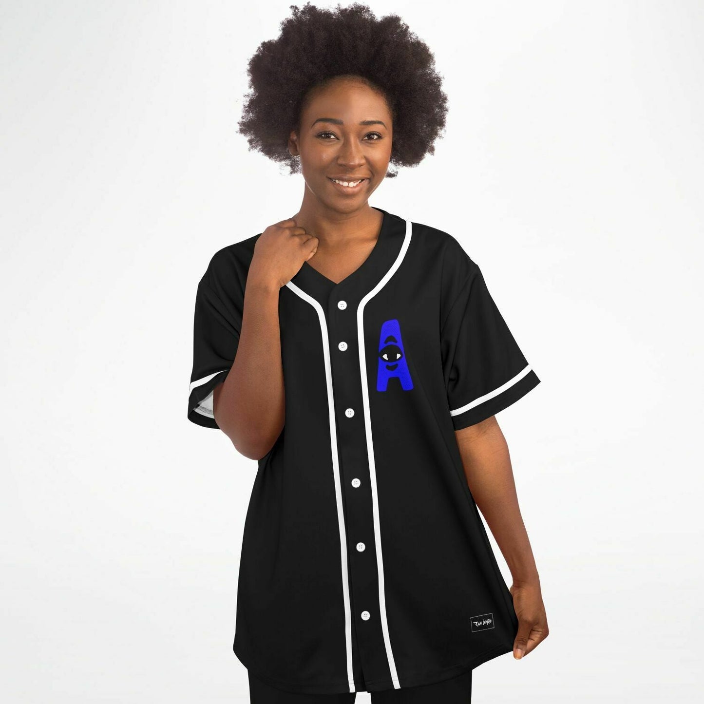 Audiffred Black Jersey Rave Baseball Jersey