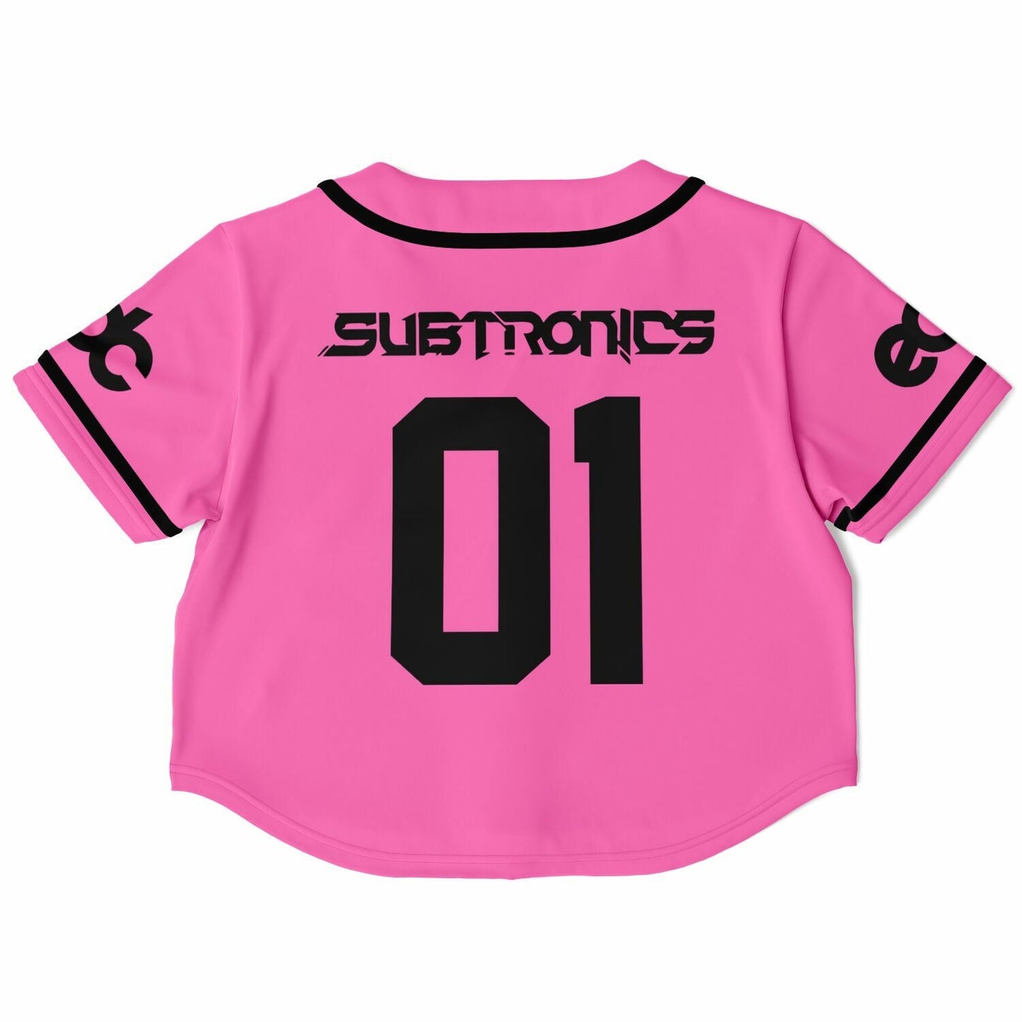 Troy custom Cropped Baseball Jersey V3