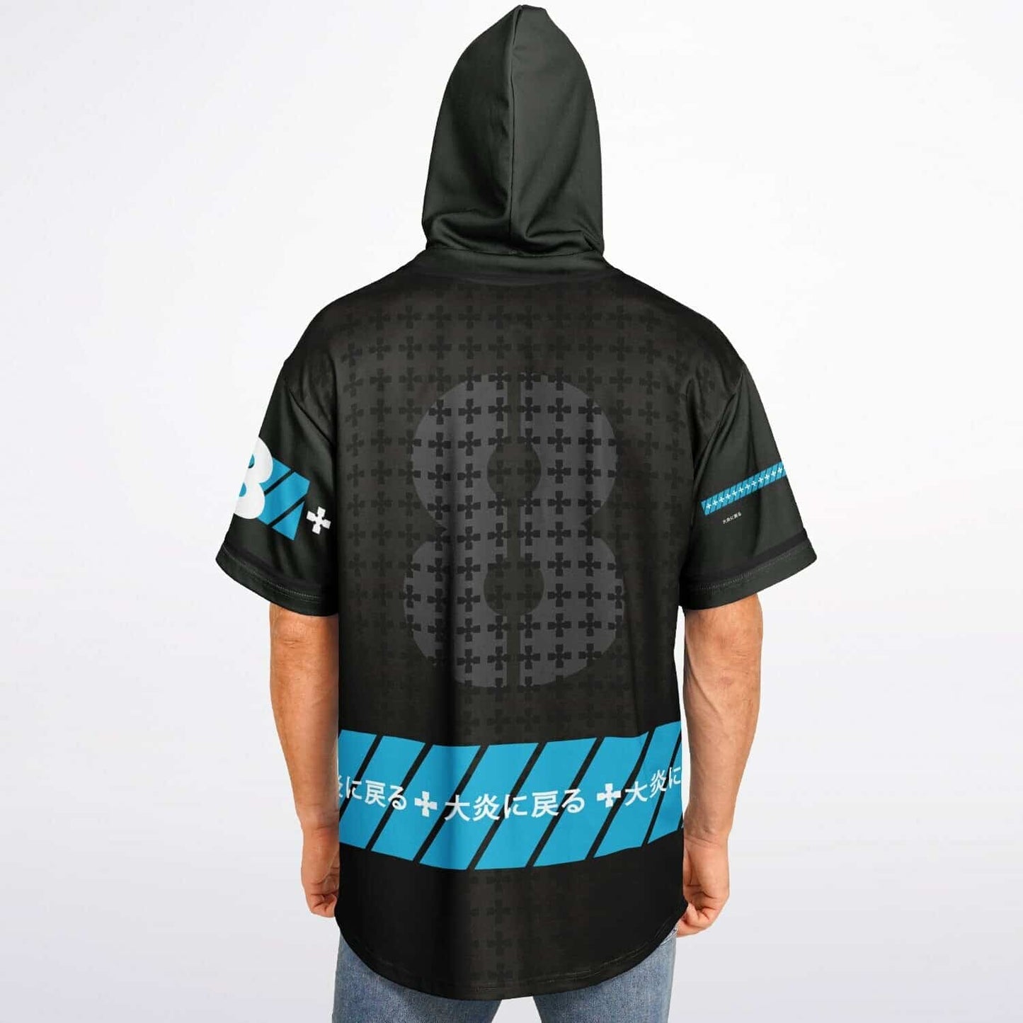 Zennon custom Hooded Baseball Jersey