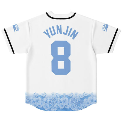White ‘Fearless’ Lightning Rave Baseball Jersey