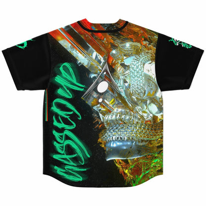 Zeds Dead x Subtronics Black Plain Rave Baseball Jersey