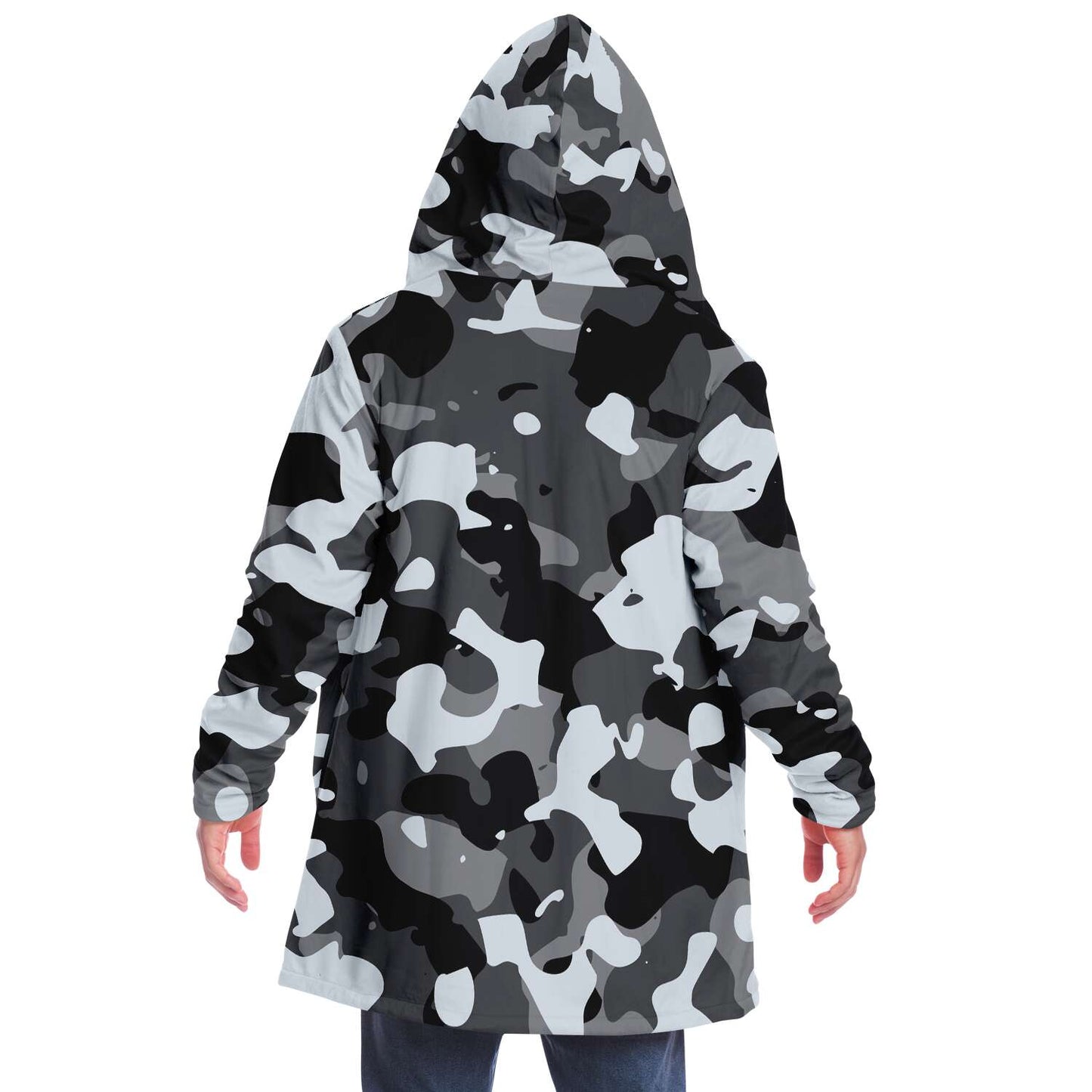 Deep Purple Symmetrical Ornate Rave Cloak