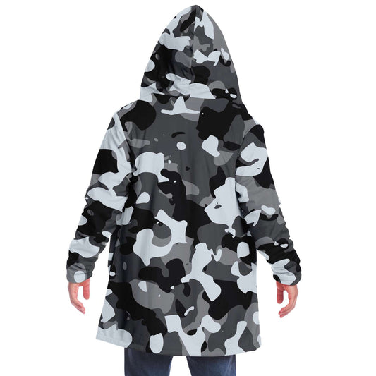 Deep Purple Symmetrical Ornate Rave Cloak
