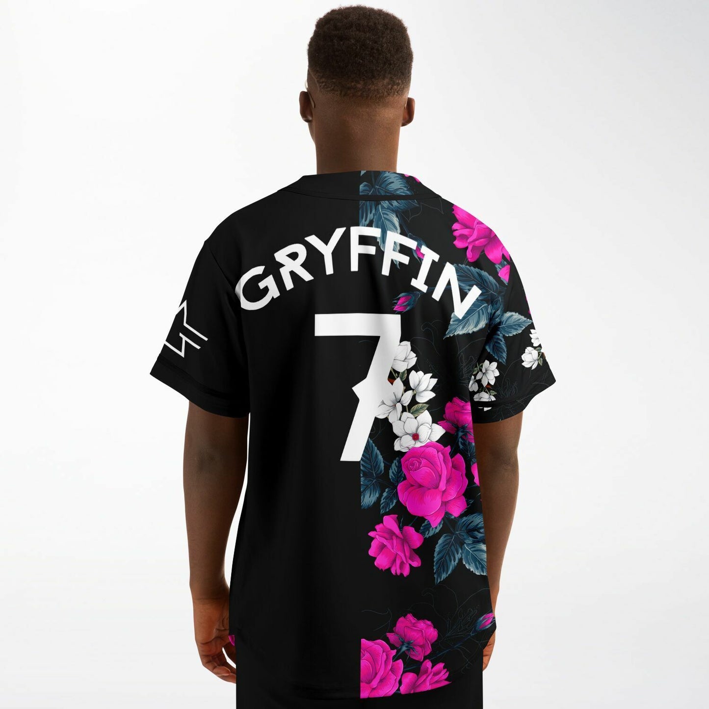 Gryffin Black Split Rave Baseball Jersey