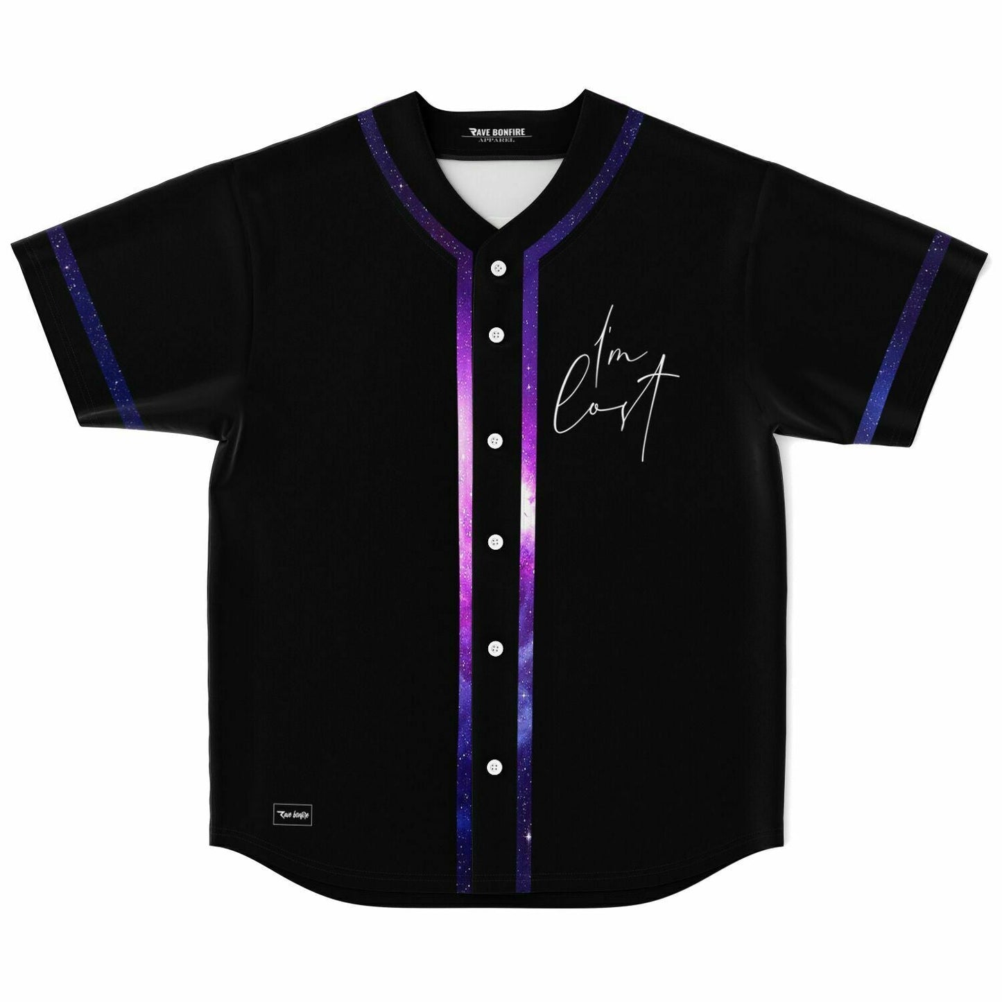 Black Teddy Bear Rave Baseball Jersey