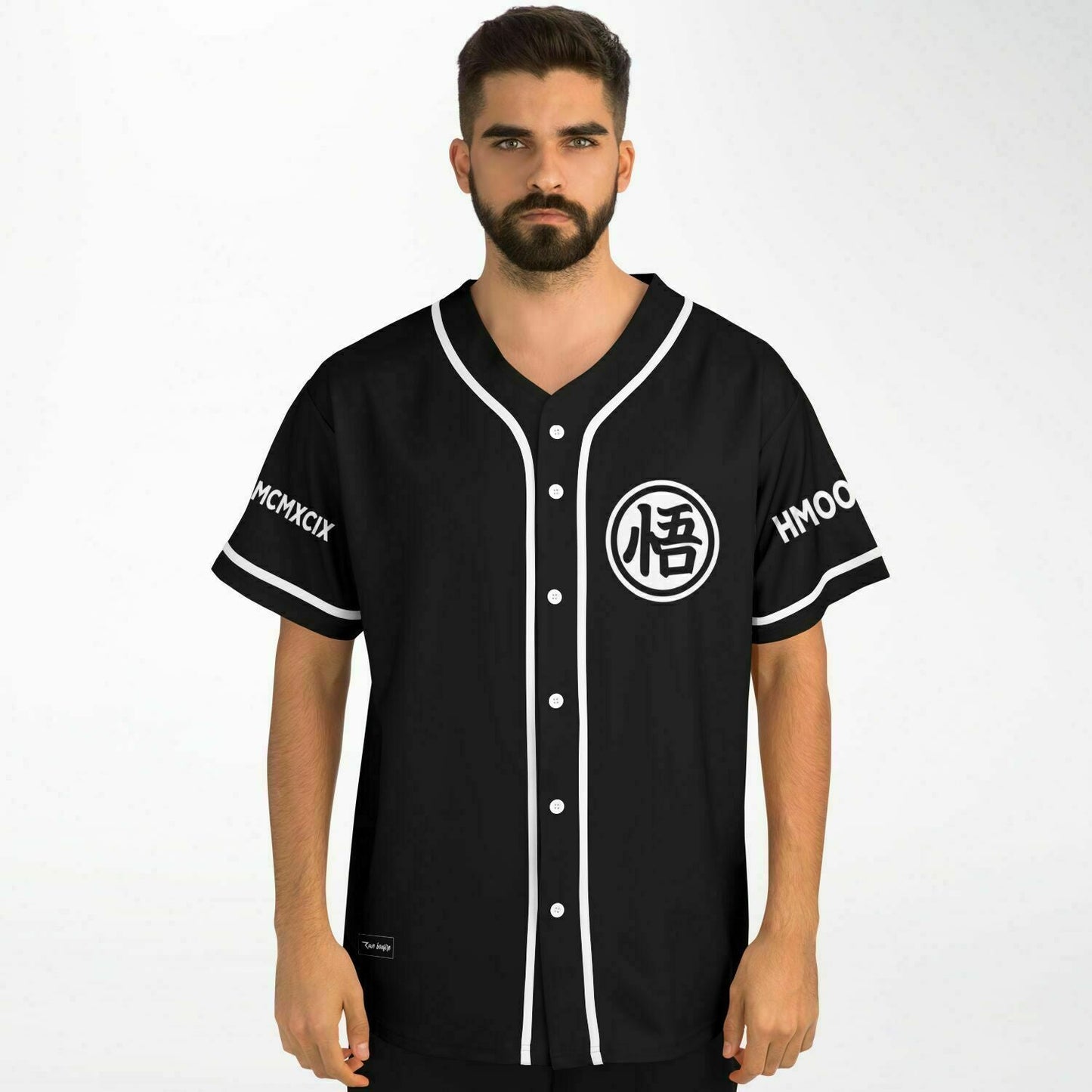 Black Dragon Ball Rave Baseball Jersey