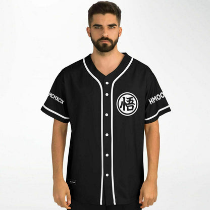 Black Dragon Ball Rave Baseball Jersey