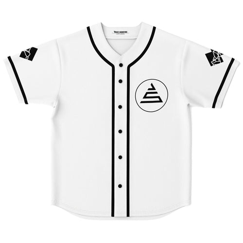 John Summit White Triangle Rave Baseball Jersey