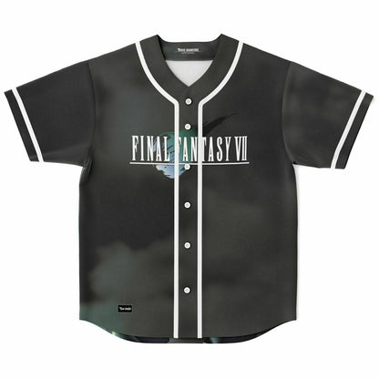 Black Misty Smoky Rave Baseball Jersey