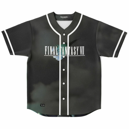 Black Misty Smoky Rave Baseball Jersey