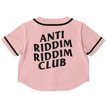anti riddim riddim club Cropped Rave Top Jersey
