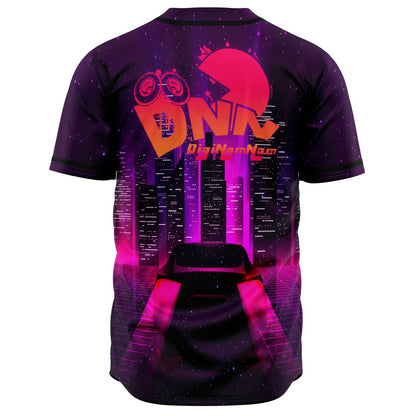 DigiNamNam Deep Purple Starry Galaxy Rave Baseball Jersey