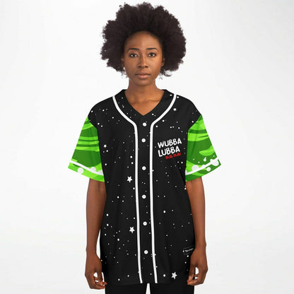 Black Rick Morty Rave Baseball Jersey