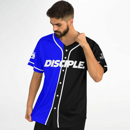 Disciple Royal Blue Half Rave Baseball Jersey