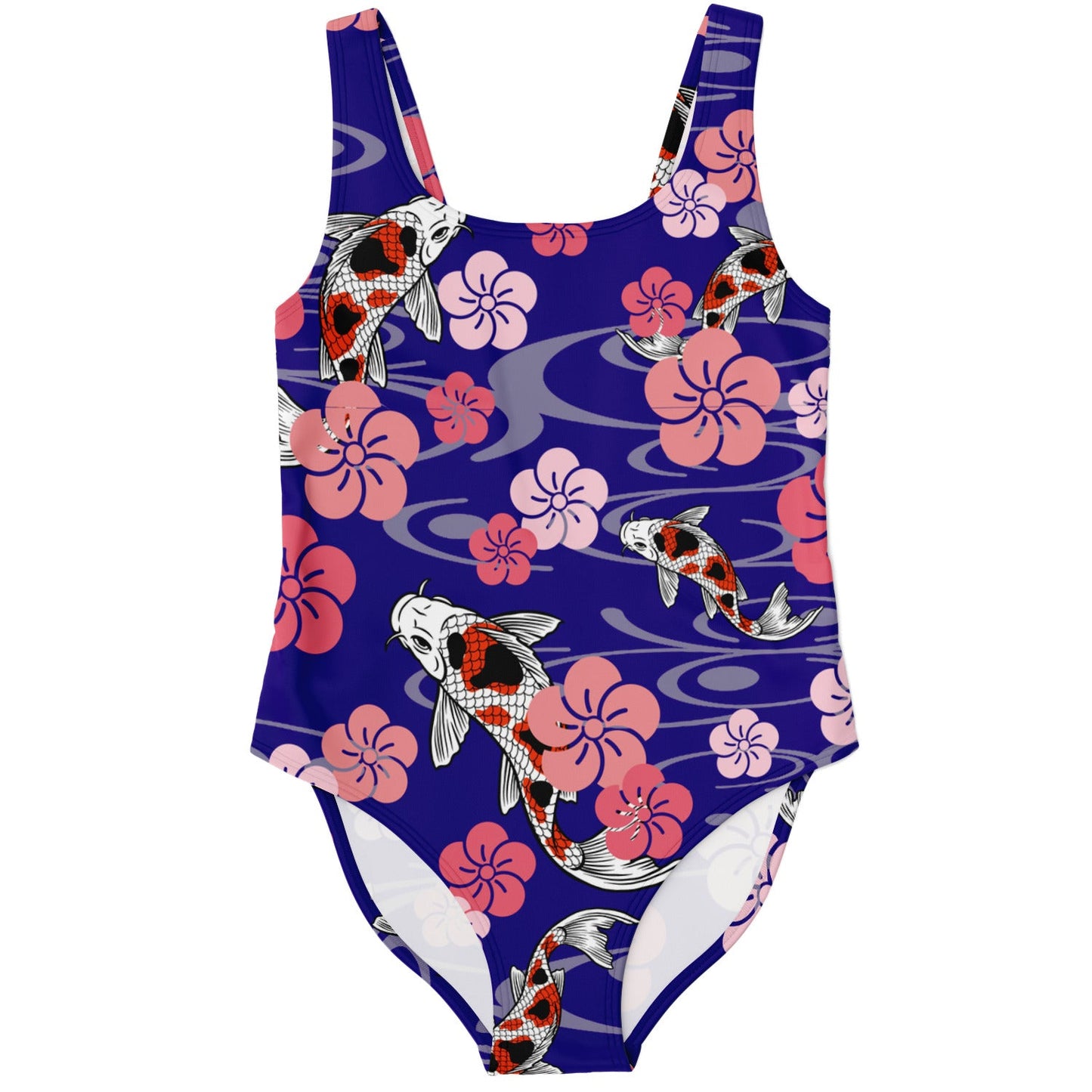 Royal Japanese Koi Rave Swimsuit